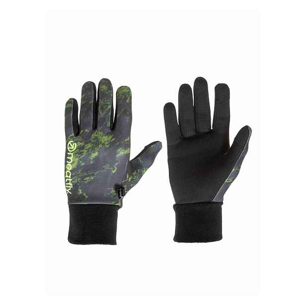Meatfly dětské rukavice Kids Powerstretch Mossy Lime | (10Y)