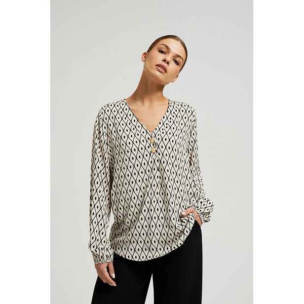Marisse Women's Shirt Z-Ko-4518 .Beige