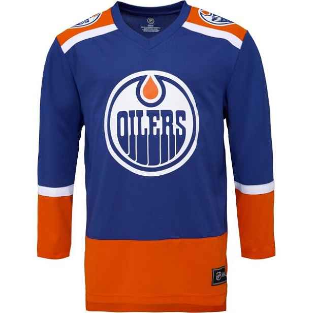 FANATICS EDMONTON OILERS HOME VALUE JERSEY Hokejový dres