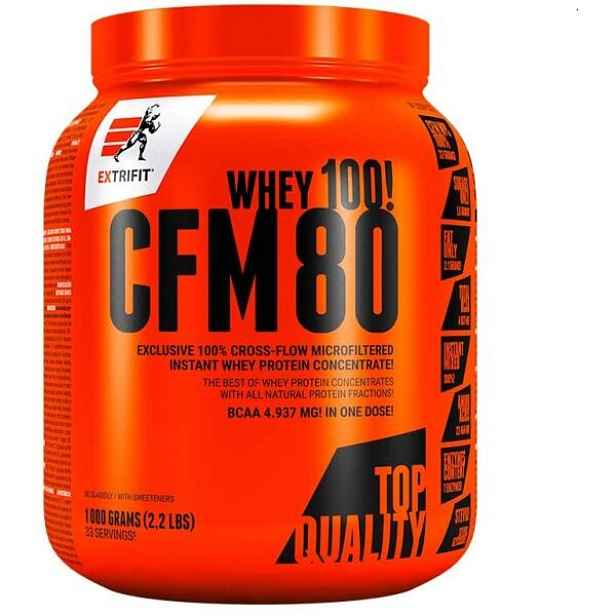 EXTRIFIT CFM INSTANT WHEY 80 1000 g ČOKOLÁDA Protein