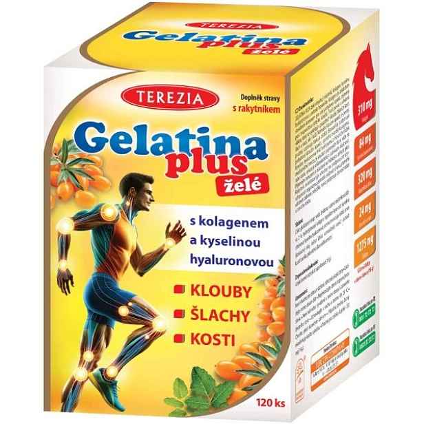 TEREZIA GELATINA PLUS ŽELÉ 120 KS Kolagenové želé