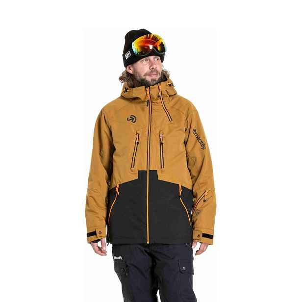 Meatfly pánská SNB & SKI bunda Cronos Wood