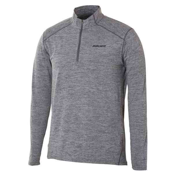 Mikina Flylite 3/4 Zip Sr Gry