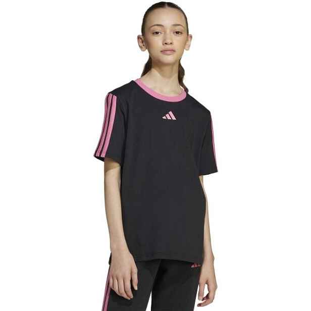 adidas JG 3-STRIPES BF TEE Dívčí triko