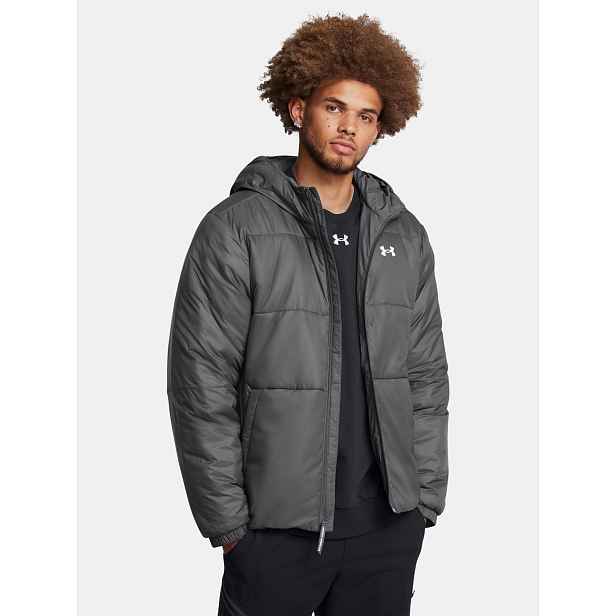 Pánská bunda Under Armour LW INSULATED JACKET-GRY - Pánské