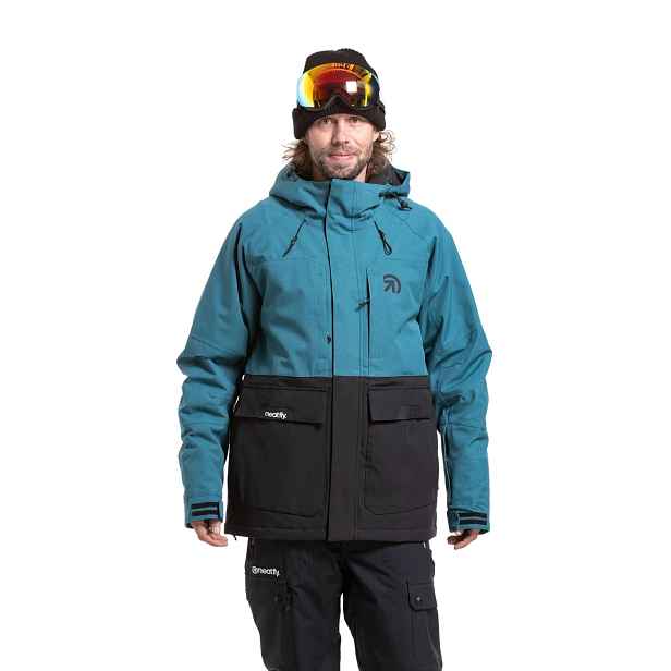 Meatfly pánská SNB & SKI bunda Vertigo Deep Ocean