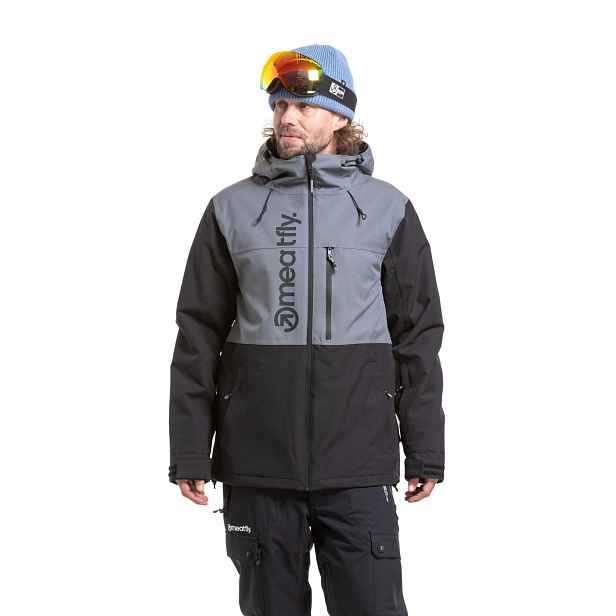 Meatfly pánská SNB & SKI bunda Manifold Dark