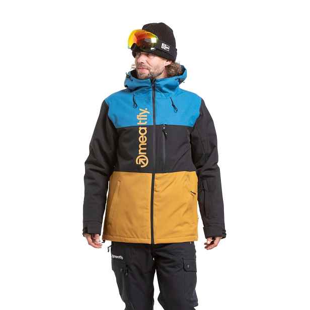 Meatfly pánská SNB & SKI bunda Manifold Wood