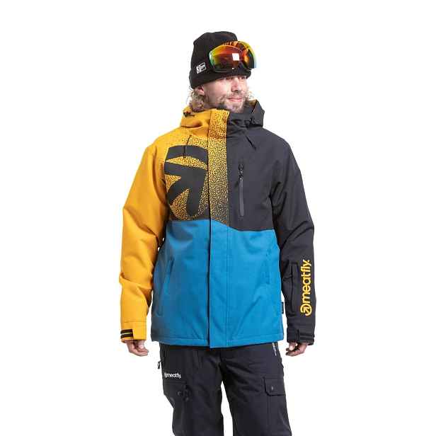 Meatfly pánská SNB & SKI bunda Shader Sunflower