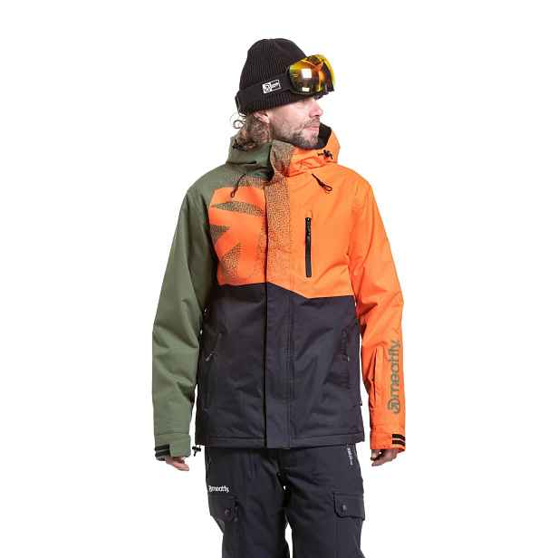 Meatfly pánská SNB & SKI bunda Shader / Bronze