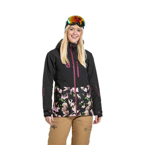 Meatfly dámská SNB & SKI bunda Gaia Magnolia