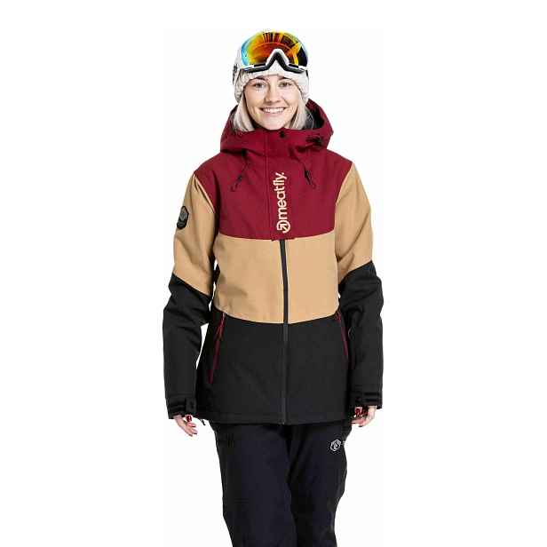 Meatfly dámská SNB & SKI bunda Kirsten Beet