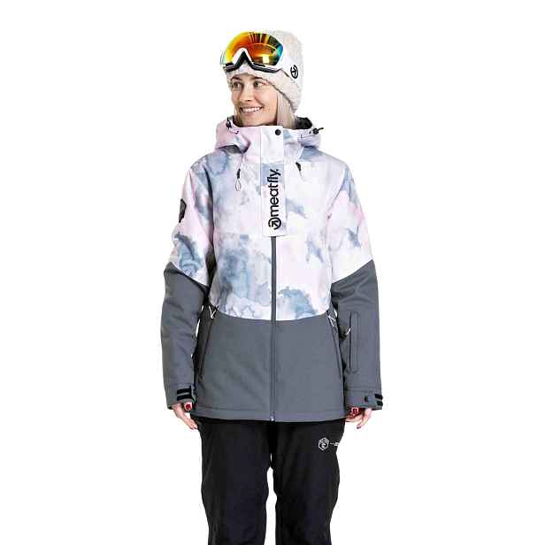 Meatfly dámská SNB & SKI bunda Kirsten Clouds