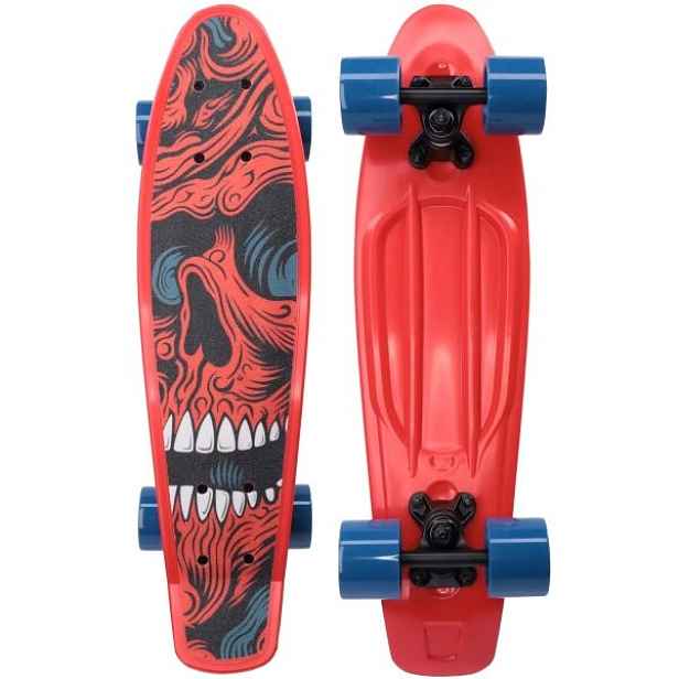 Reaper SKULL Plastový skateboard