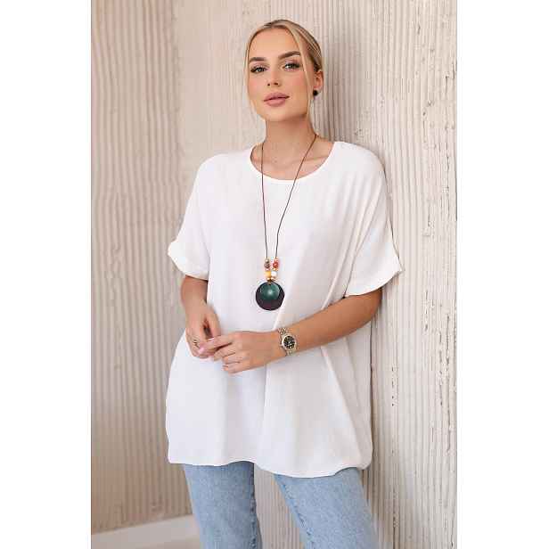 Oversized halenka s přívěskem