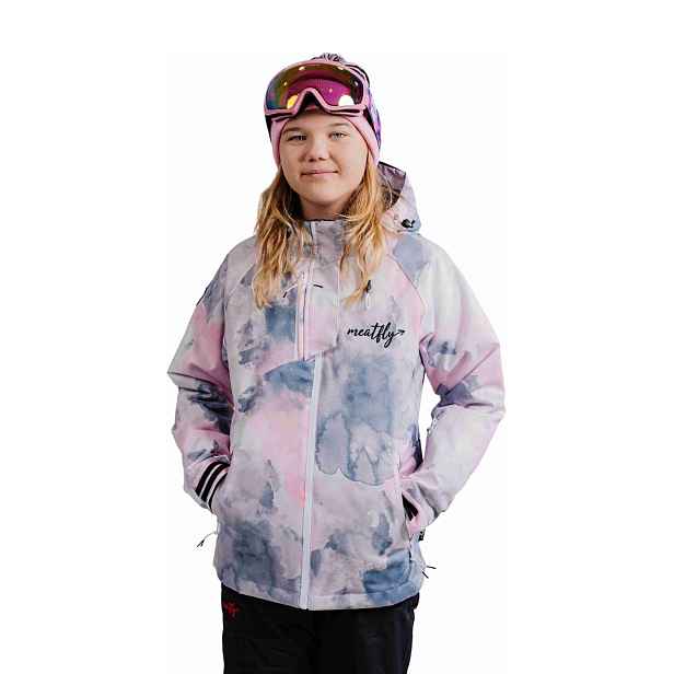 Meatfly dětská SNB & SKI bunda Deliah Clouds | (10y)