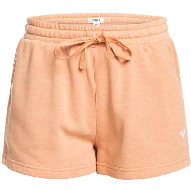 Roxy SURF STOKED SHORT TERRY Dámské kraťasy, lososová