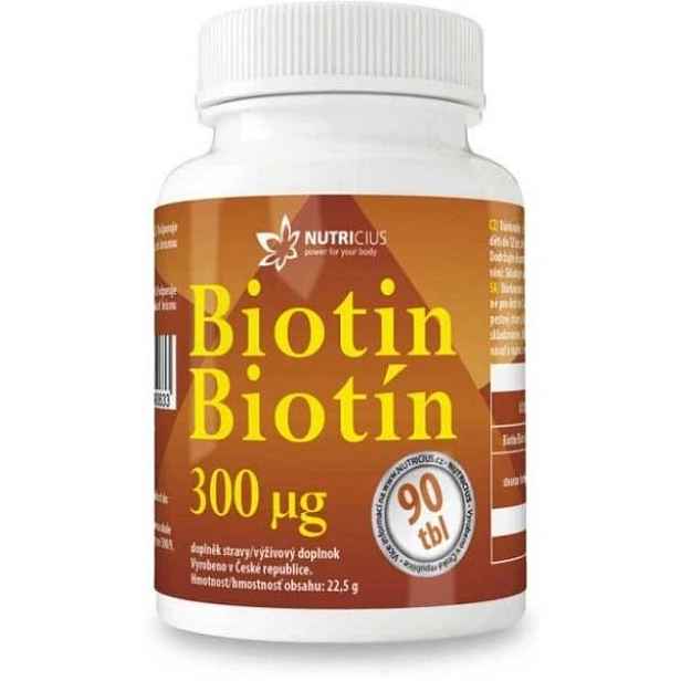NUTRICIUS BIOTIN Doplněk stravy
