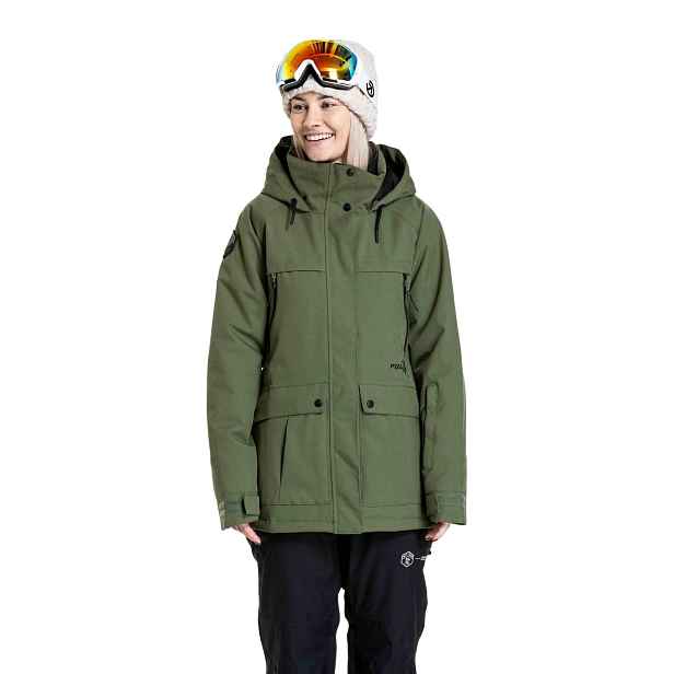 Meatfly dámská SNB & SKI bunda Terra Bronze