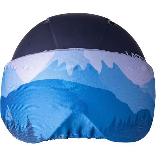 Laceto SKI HELMET VISOR COVER MOUNTAIN Látkový kryt visiorů lyžařských přileb, mix