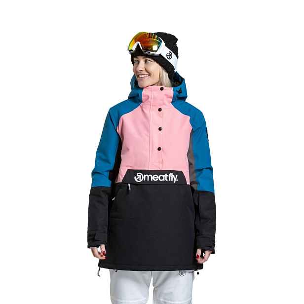 Meatfly dámská SNB & SKI bunda Aiko Flamingo