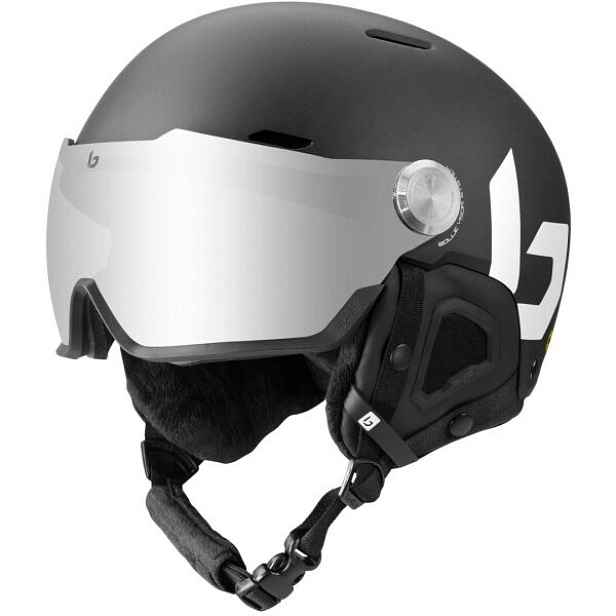Bolle MIGHT VISOR (52-55 CM) Lyžařská helma se štítem , velikost (52 - 55)
