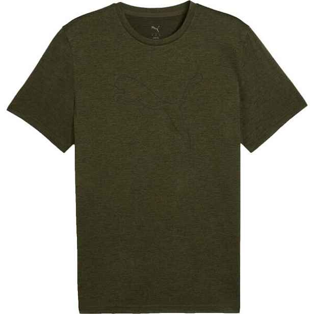 Puma TAD ESSENTIAL HEATHER CAT TEE Pánské triko