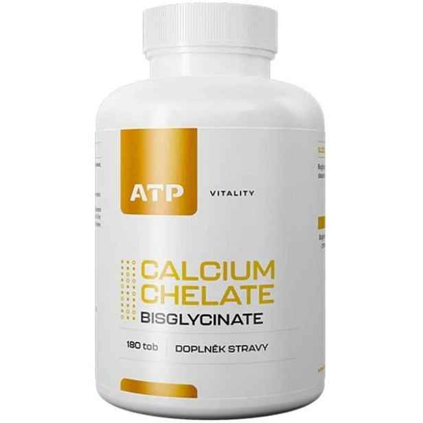 ATP VITALITY CALCIUM CHELATE BISGLYCINATE 180 TOBOLEK Minerální doplněk