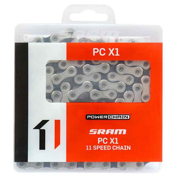 Řetěz SRAM PC X1 SolidPin 118 článků, PowerLock spojka,11rychl
