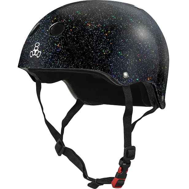 Triple Eight - Glitter Sweatsaver Skate Helmet - helma Velikost:
