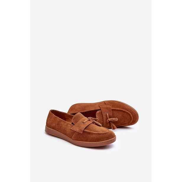 Mužské semišové loafers polobotky Zazoo 1566