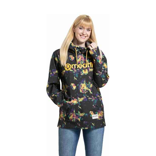 Meatfly dámská softshell bunda Alita Dark Aquarel | Mnohobarevná
