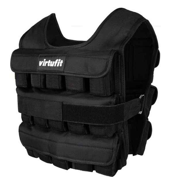 VIRTUFIT ADJUSTABLE WEIGHT VEST PRO - 30 KG Zátěžová vesta