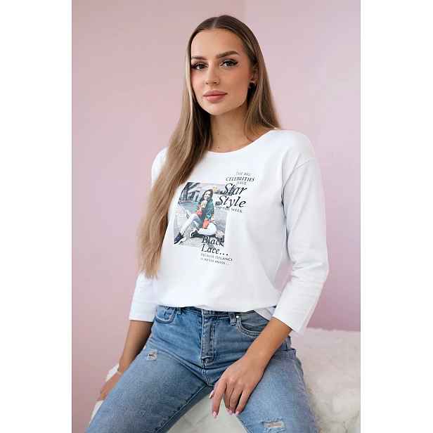 Halenka s potiskem Star Style