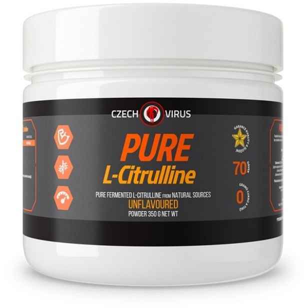 CZECH VIRUS PURE -CITRULLINE 350 G Aminokyselinový doplněk , G