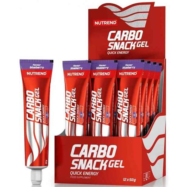 Nutrend CARBOSNACK 50 G BORŮVKA Energetický gel , G
