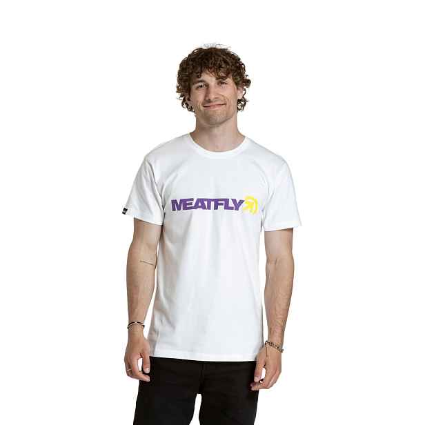 Meatfly pánské tričko Logex Lilac | 100% bavlna