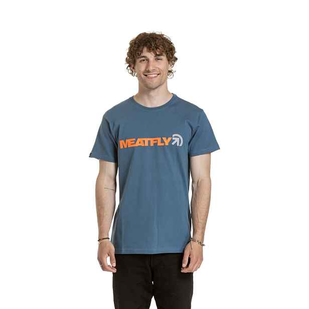 Meatfly pánské tričko Logex Dark Slate | 100% bavlna