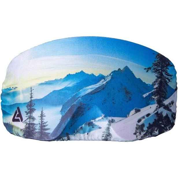 Laceto SKI GOGGLES COVER MOUNTAIN Látkový kryt lyžařských brýlí, mix