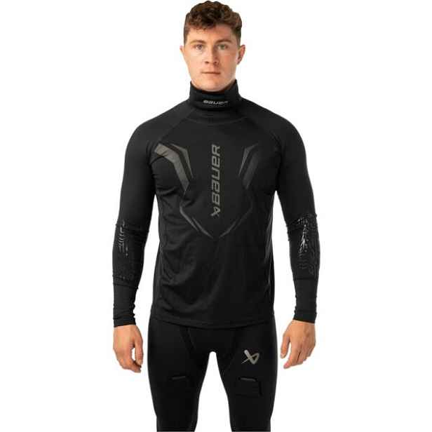 Bauer S25 BAUERBODYGUARD NECKPROTECT SHIRT-SR Funkční triko