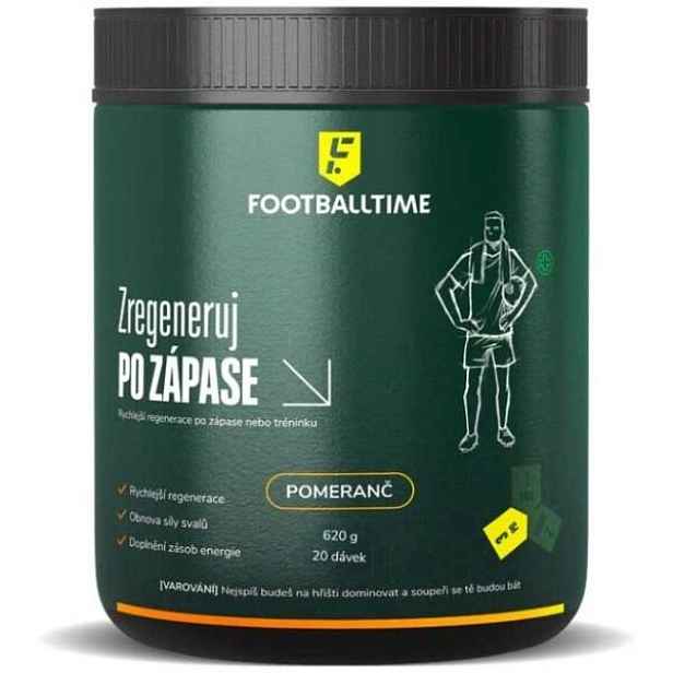 FOOTBALLTIME ZREGENERUJ PO ZÁPASE POMERANČ Regenerační nápoj , G