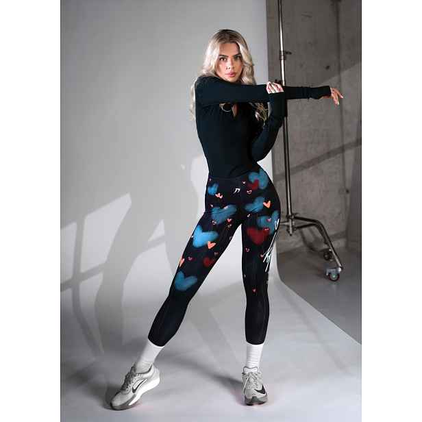 Dámské legíny kfit® dark romance m