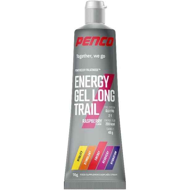 Penco ENERGY GEL LONG TRAIL 70G TUBA MALINA Energetický gel , G
