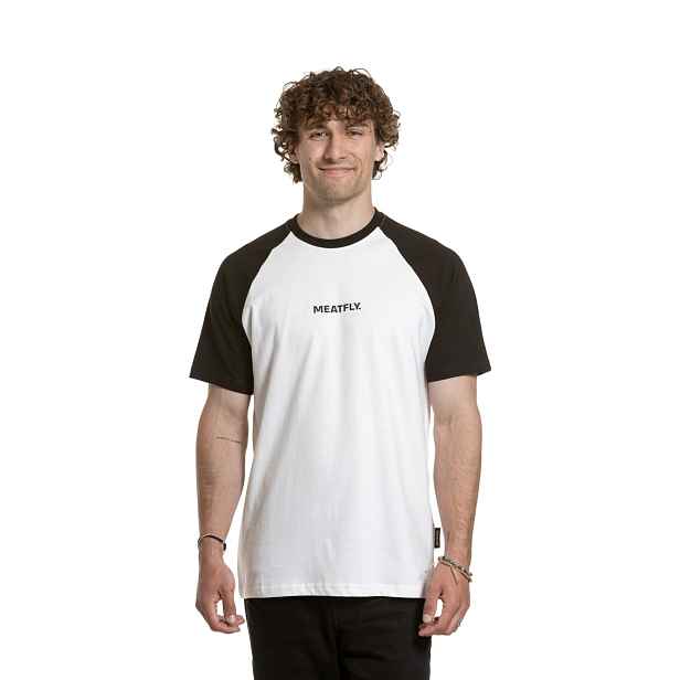 Meatfly pánské tričko Ozzy Raglan | 100% bavlna