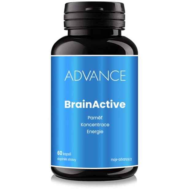 ADVANCE NUTRACEUTICS BRAINACTIVE 60 KAPSLÍ - PAMĚŤ, KONCENTRACE, ENERGIE Pamět a koncetrace