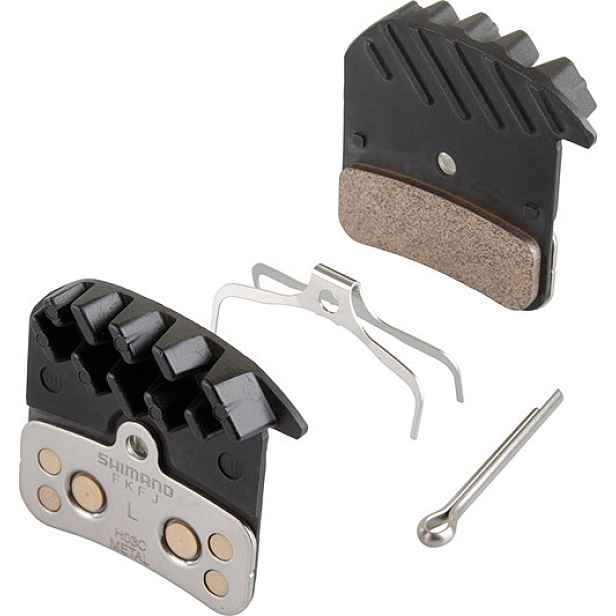 Brzdové destičky Shimano H03C Kovové s chladičem MTB