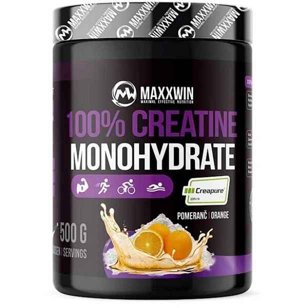 MAXXWIN 100% CREATINE POMERANČ 500 G Kreatinový prášek , G