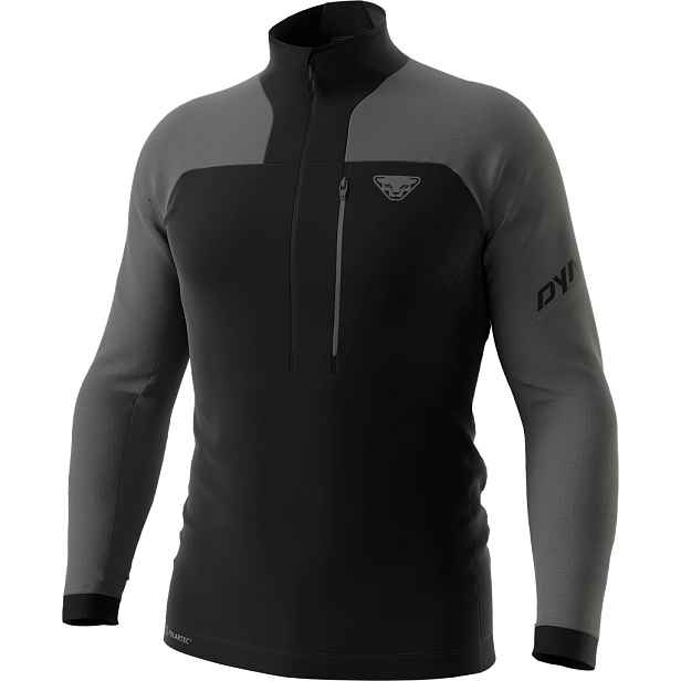 Mikina Dynafit Speed PTC 1/2 ZIP quiet shade melange Barva: , Velikost: