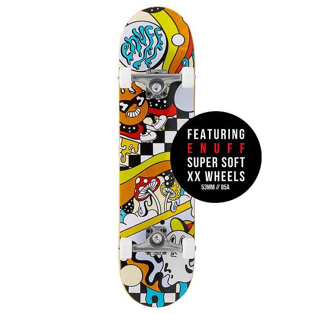 Enuff - Meltworld 7,25"/7,75" - Confused - skateboard Rozměry: 7.25" palců