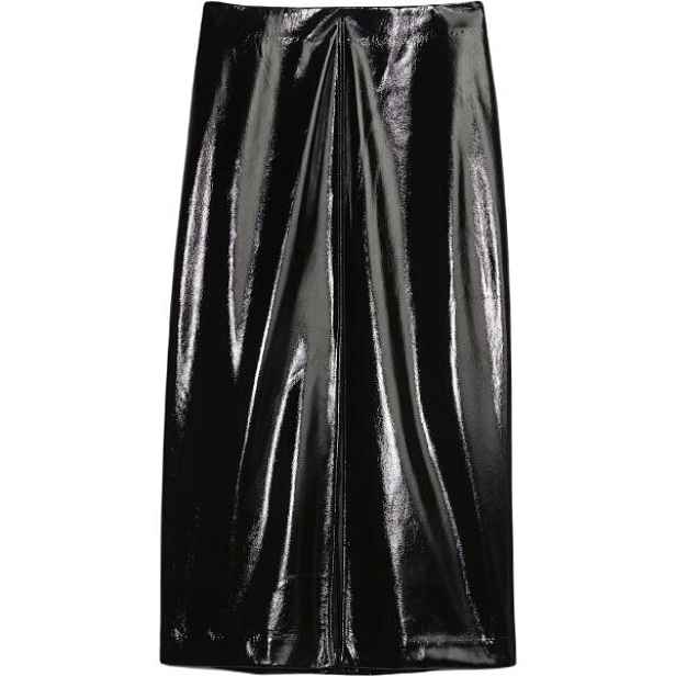 GAP FAUX LEATHER Dámská sukně